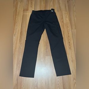 Under Armour Black Women's Straight-Leg Performance Pants